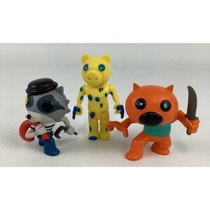 Roblox Piggy Video Game Character Figure Lot Foxy Dinopiggy Skelly PhatMojo